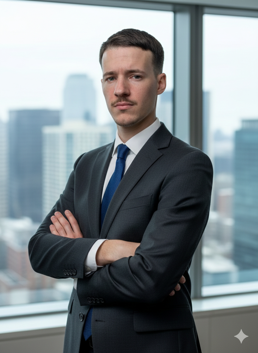 CEO of Shackelford Codes, professional portrait